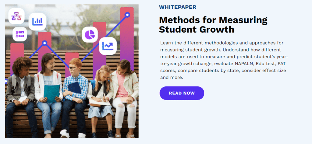 Screenshot Methods of Measuring Student Growth